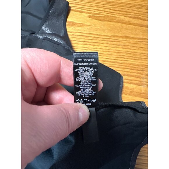 Express Colorblock Tank Top With Metallic Detail Women's Size L - Picture 8 of 9